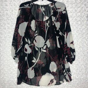 Talbots Floral‎ Women's Blouse Size 2X